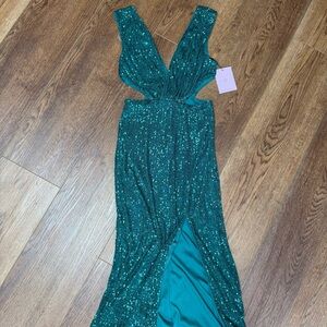 Hello Molly Love Me sequin maxi dress